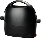 NomadiQ matkagrilli, kaasukäyttöinen, musta (Retkikeitin kaasupatruuna)