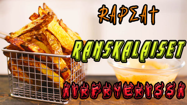 Project Boxi Resepti #8 RAPEAT RANSKALAISET Airfryerissa!